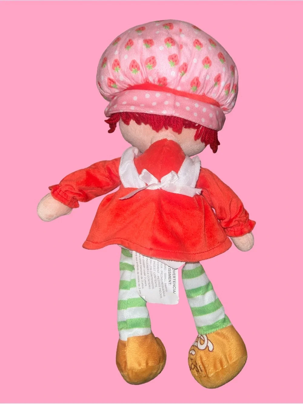 Strawberry Shortcake Plush Pillow Buddy Stuffed Character Doll